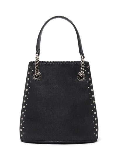 Falabella Studded Bucket Bag (Black)