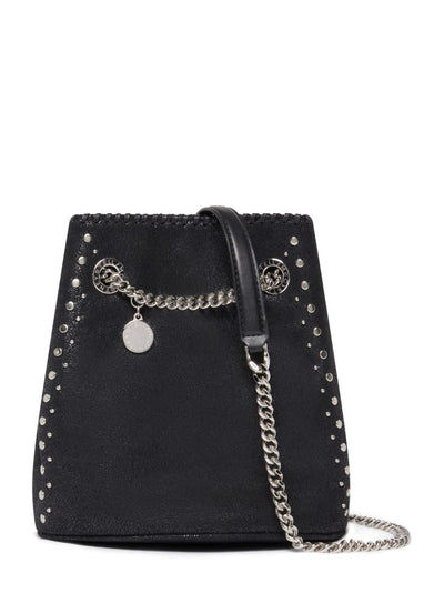 Falabella Studded Bucket Bag (Black)