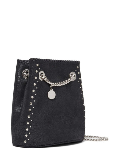 Falabella Studded Bucket Bag (Black)