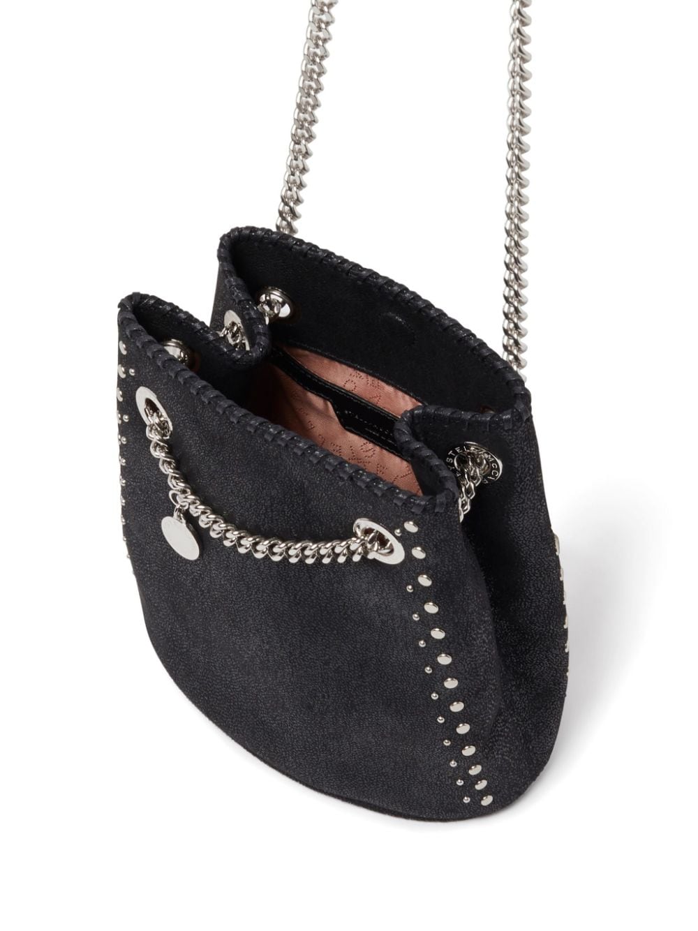 Falabella Studded Bucket Bag (Black)