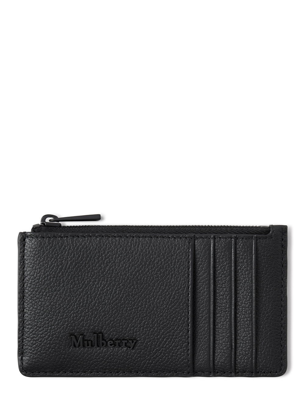 Farringdon Long Zipped Credit Card Holder (Black)