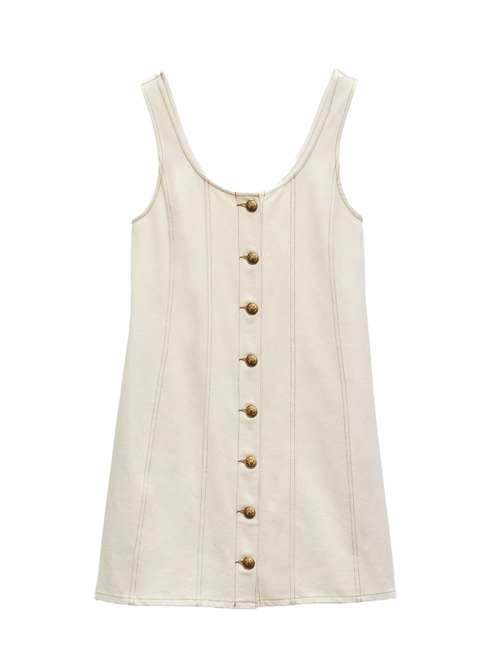 Featherweight Laney Dress (Ecru)