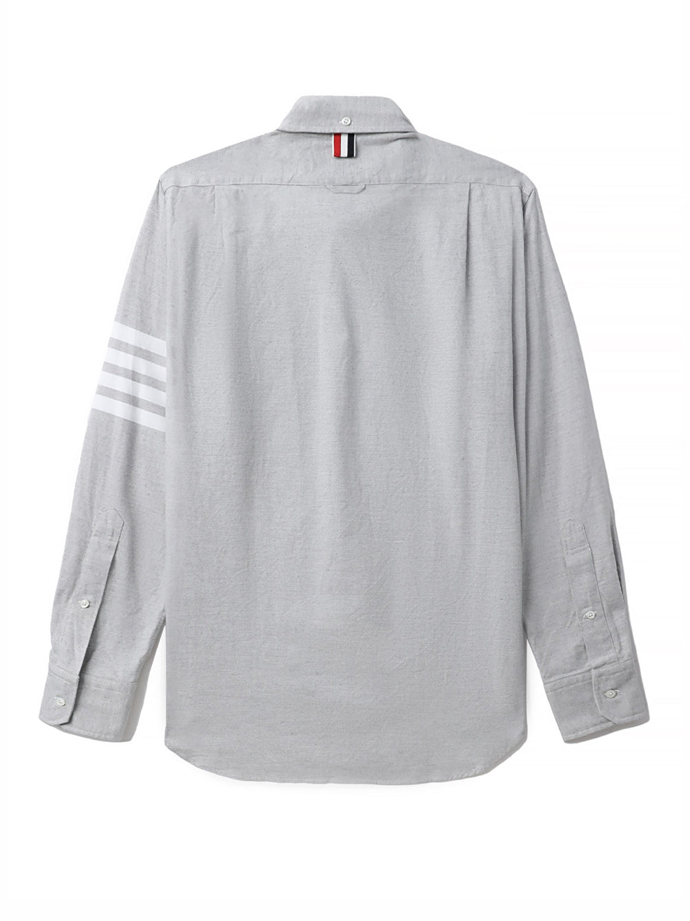 Flannel 4-Bar Shirt (Medium Grey)