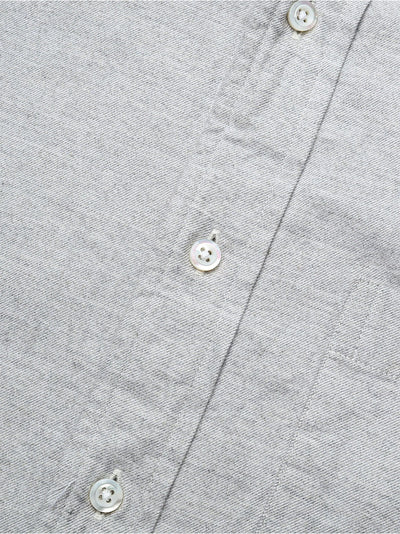 Flannel 4-Bar Shirt (Medium Grey)