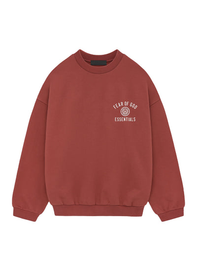 Fleece Crewneck (Crimson)