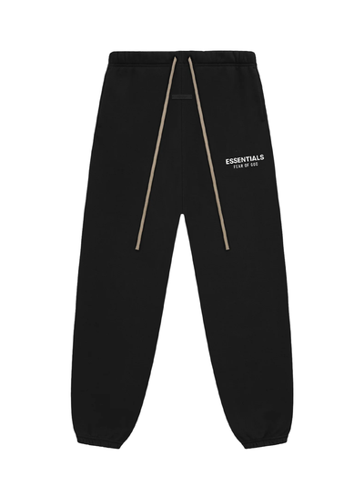 Fleece Essential Sweatpants (Black)