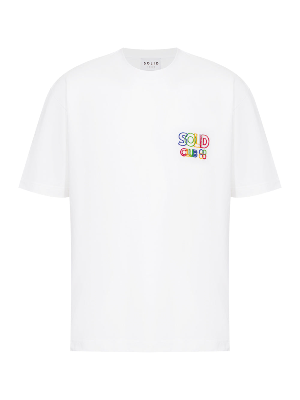 Flocked Logo T-Shirt (White)