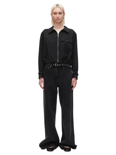 Fluid Tailoring Shirt Jacket (Black)