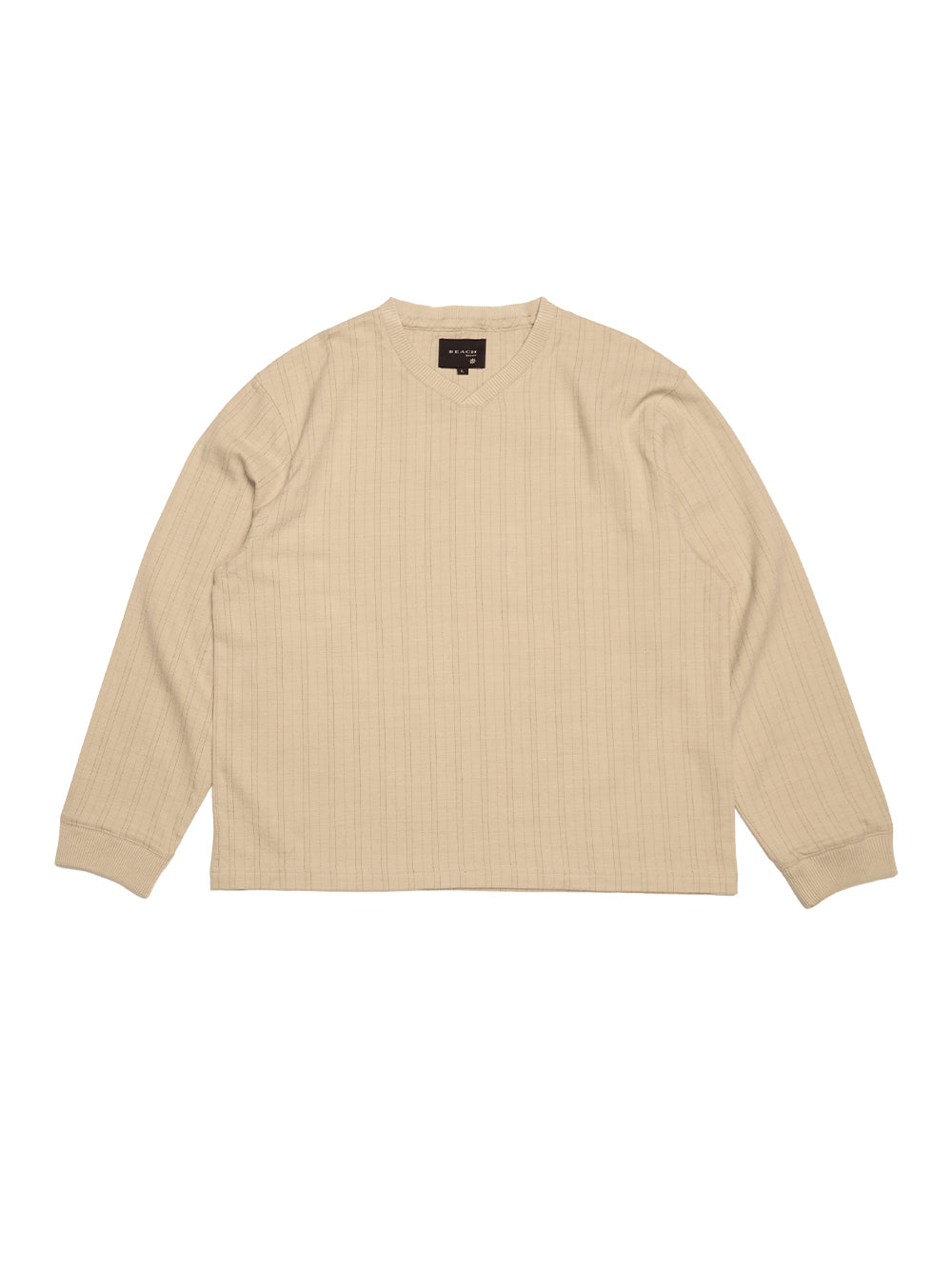 Football Shirt (Tan Stripe)