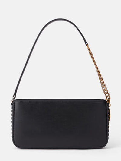 Frayme Baguette Shoulder Bag (Black)