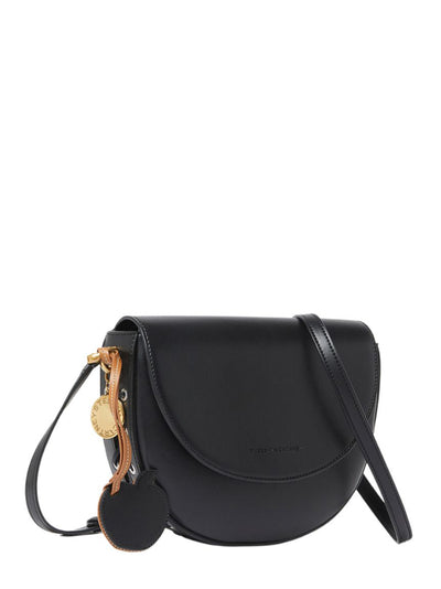 Frayme Whipstitch Shoulder Bag (Midnight Black)