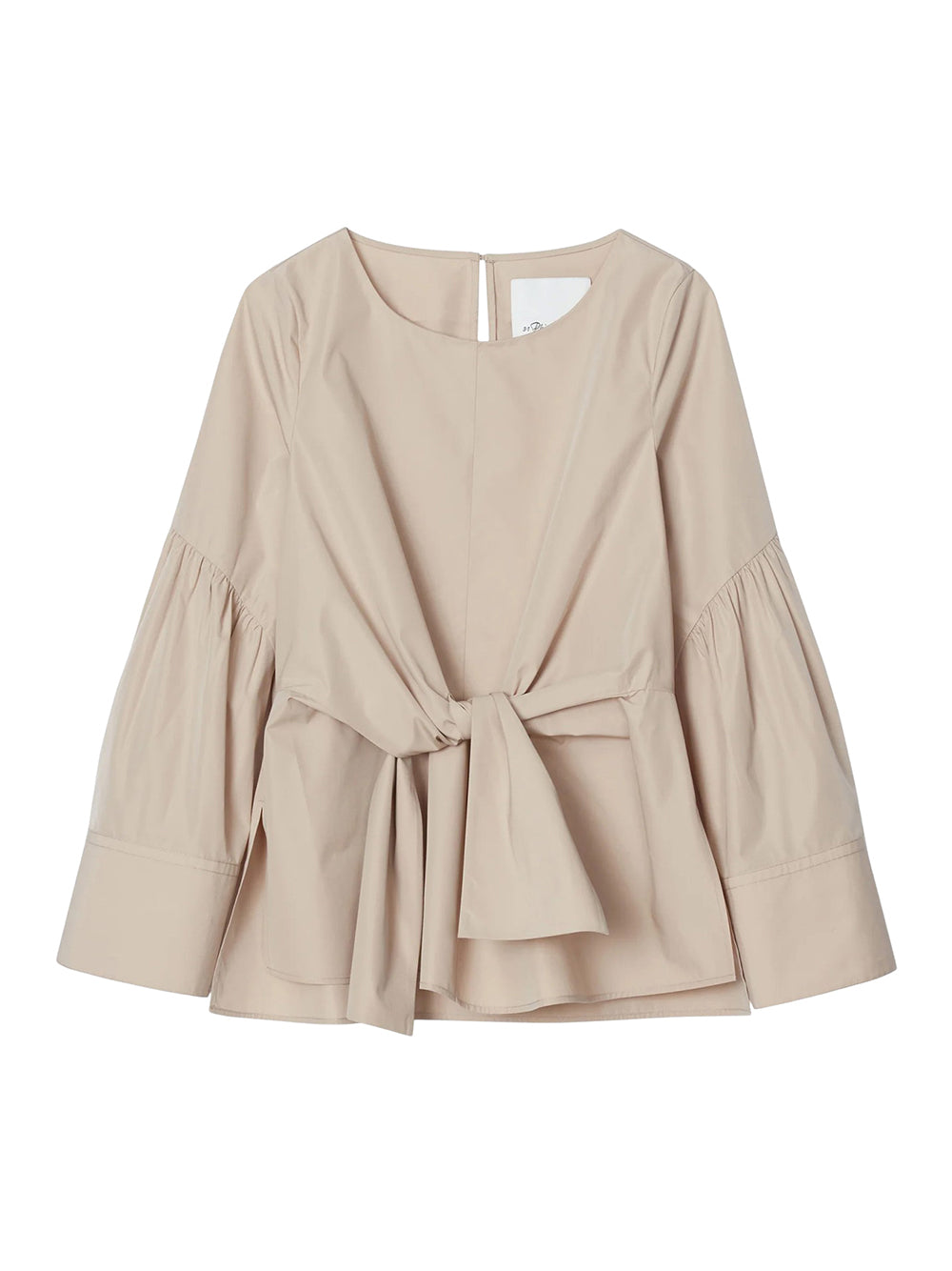 Front Tie Shirt (Khaki)