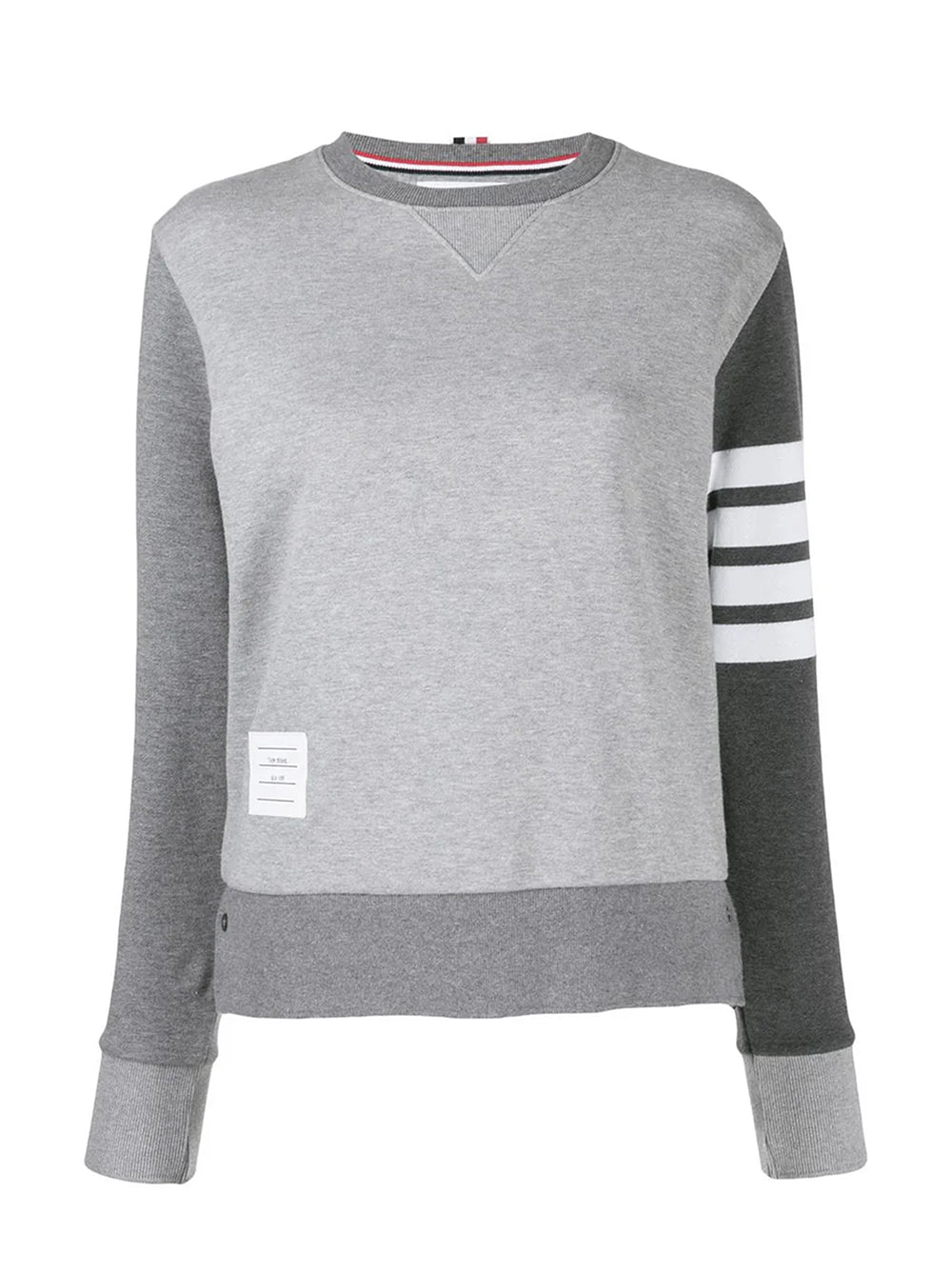 Funmix Classic Loopback 4-Bar Sweatshirt (Tonal Grey)