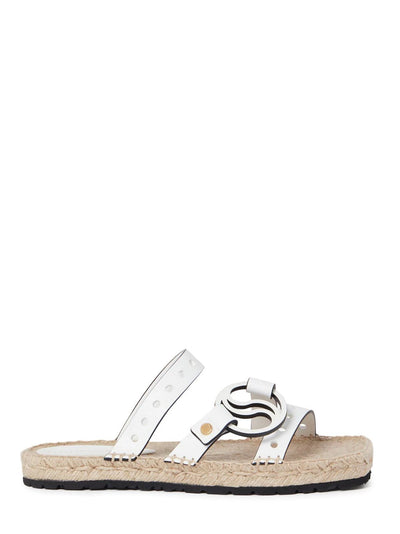 Gaia S-Wave Sandals (White)