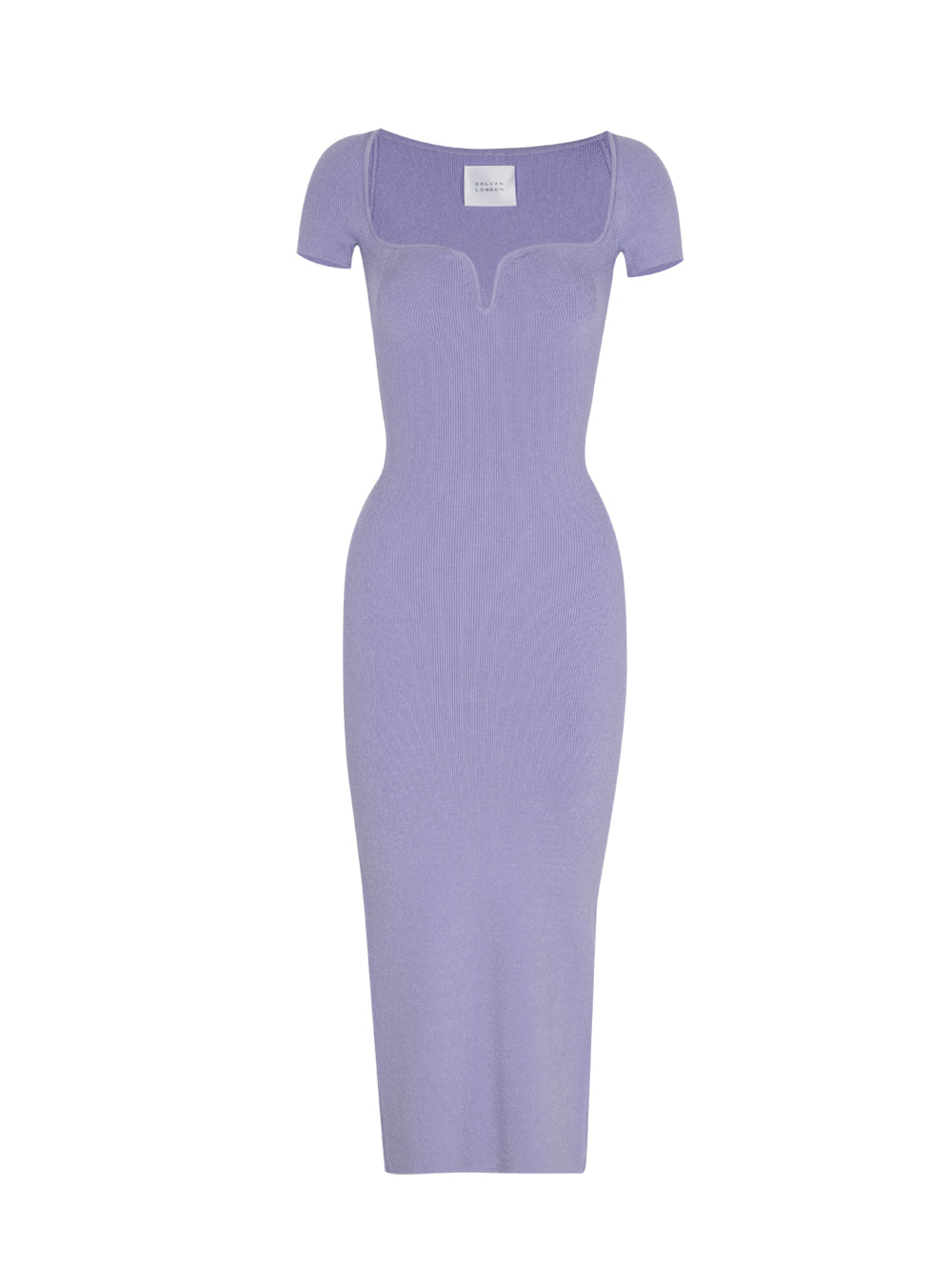 Short Sleeve Gaia Dress (Lilac)