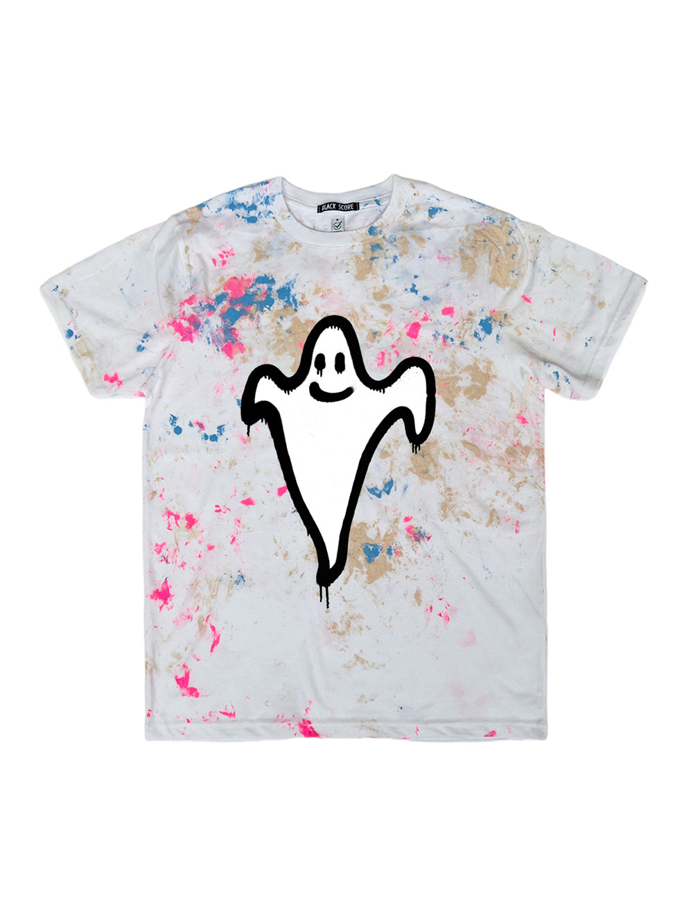 Ghost T-Shirt (White Paint)