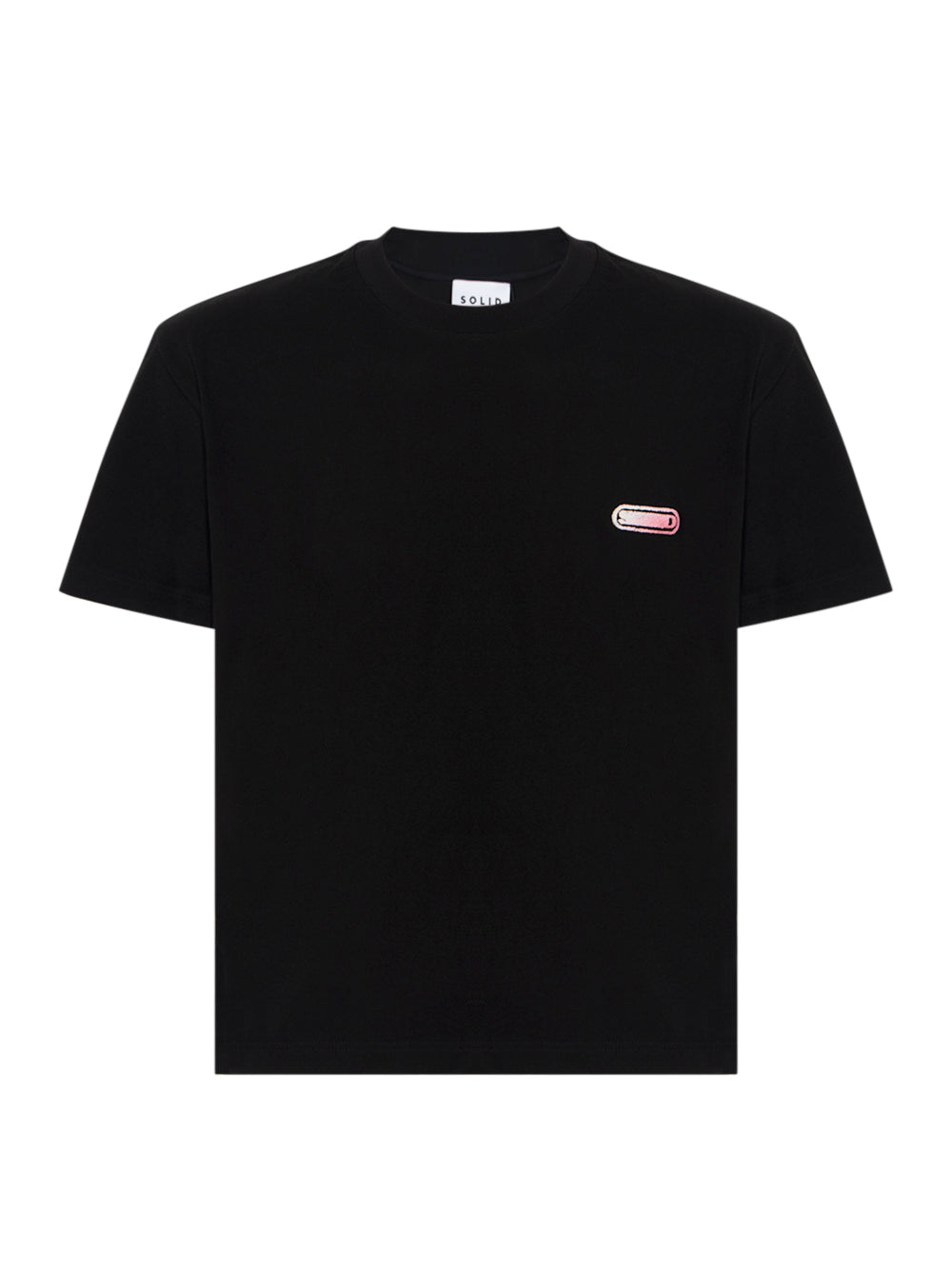 Gradient Soft Back Logo T-Shirt (Black)