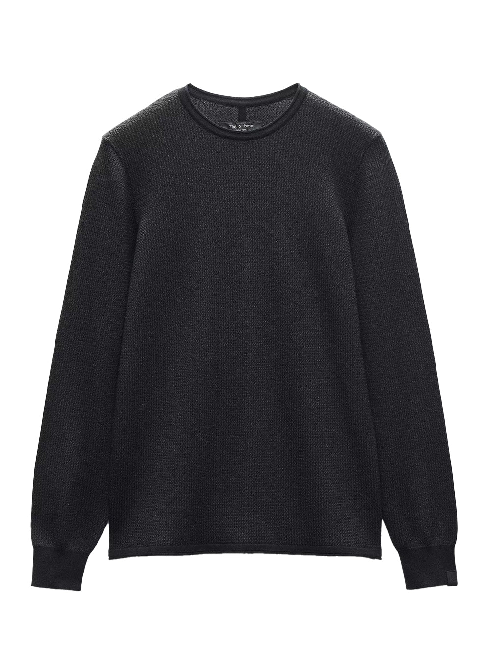 Gregory Merino Long Sleeve Crew (Black)