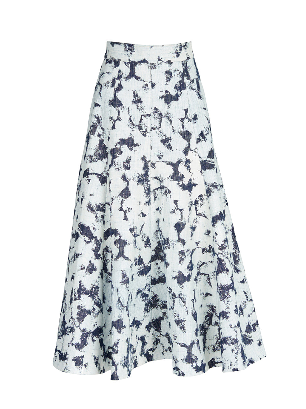 Grettel Skirt (White Denim Expression)