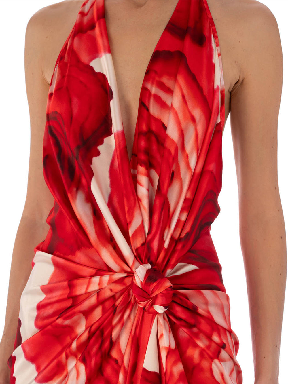 Guadalupe Dress (Abstract Rouge)