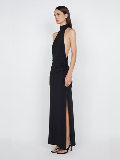 Larsen Racer Dress Black