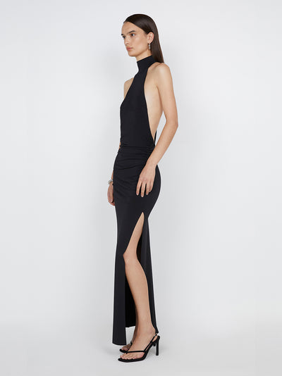 Larsen Racer Dress Black