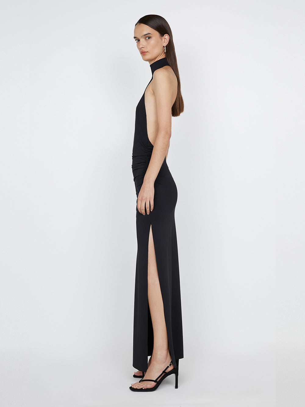 Larsen Racer Dress Black