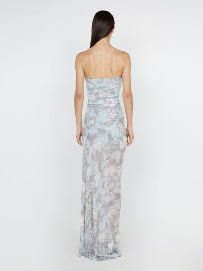 Zabelle Strapless Dress Moon Shadow