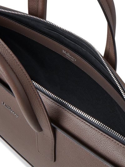 Farringdon Briefcase (Taupe Brown)