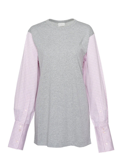 Heos Long Sleeve T-Shirt Grey Melange