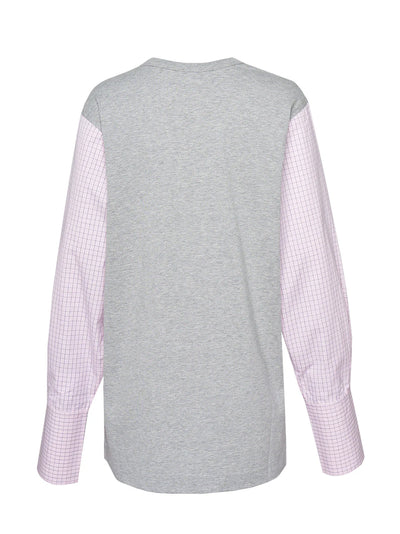 Heos Long Sleeve T-Shirt Grey Melange