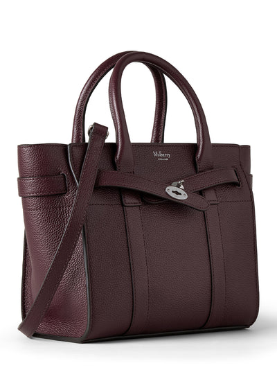 Mini Zipped Bayswater (Black Cherry)