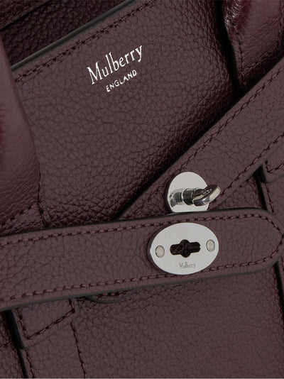 Mini Zipped Bayswater (Black Cherry)