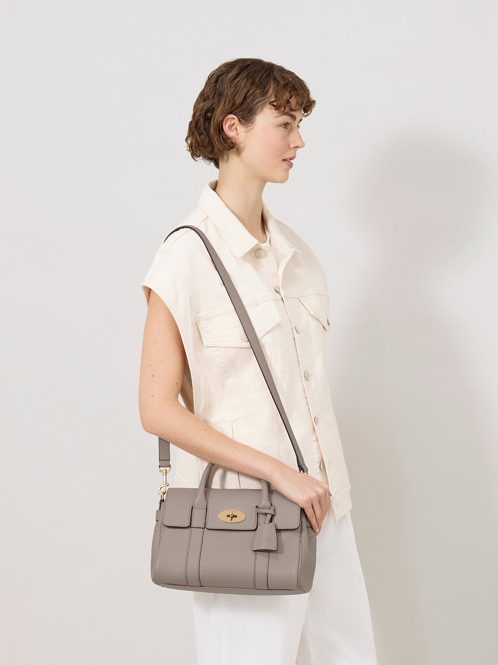 Bayswater Satchel (Cashmere Taupe)