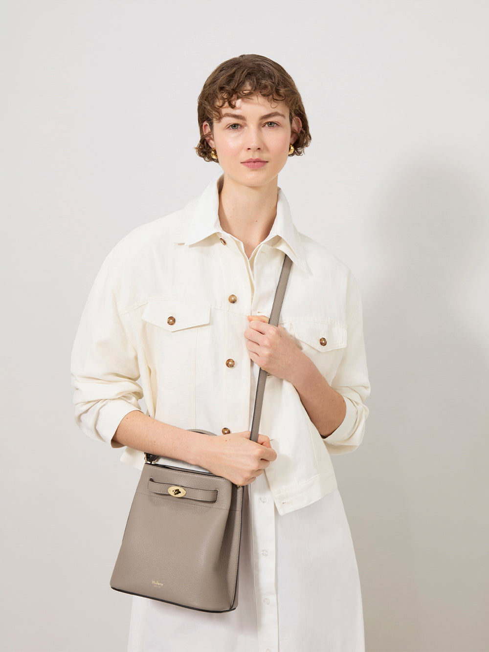 Islington Bucket (Cashmere Taupe)