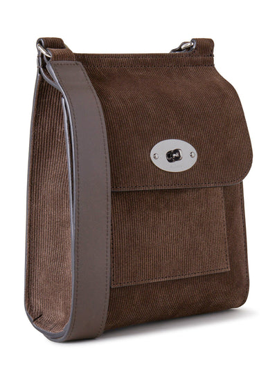 Small Antony Small (Ebony Corduroy Suede)