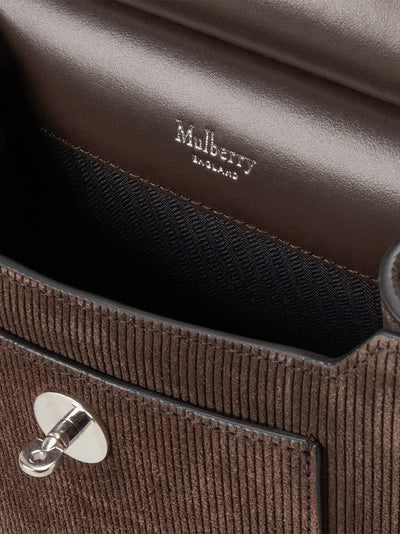 Small Antony Small (Ebony Corduroy Suede)