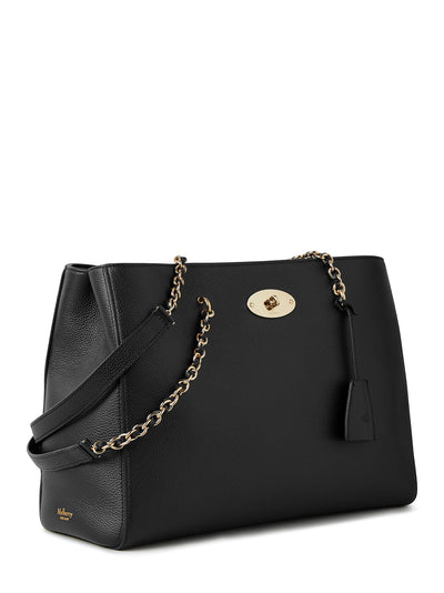 Lily Chain Tote Black