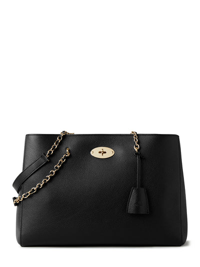 Lily Chain Tote Black