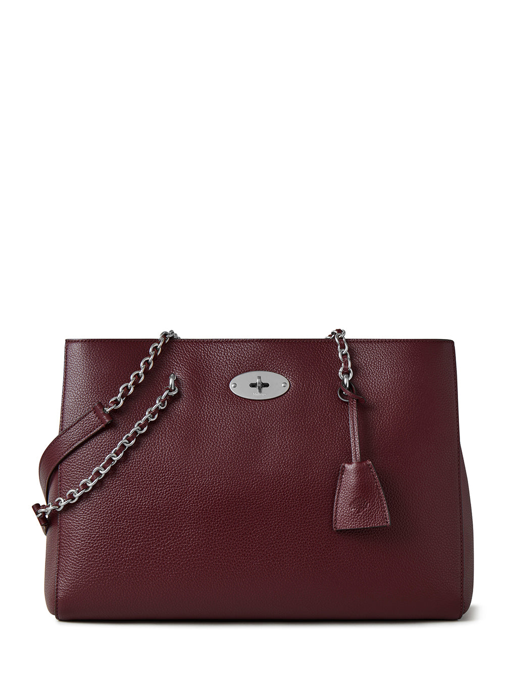 Lily Chain Tote Black Cherry