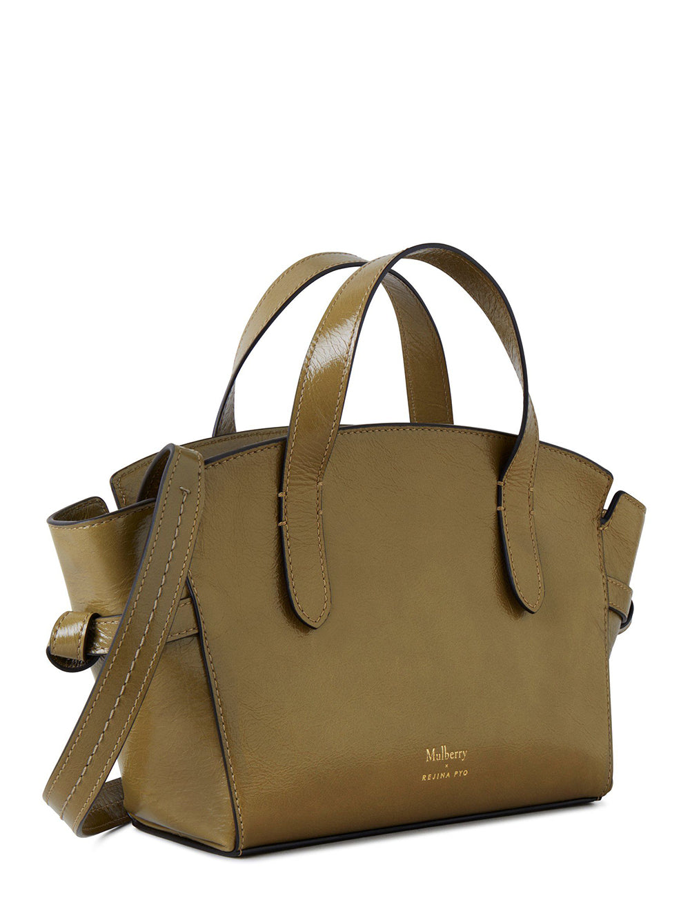 Mulberry x Rejina Pyo Top Handle Crossbody (Autumn Leave)