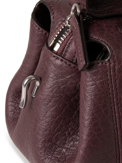 Meadow Small Shoulder Bag (Black Cherry)