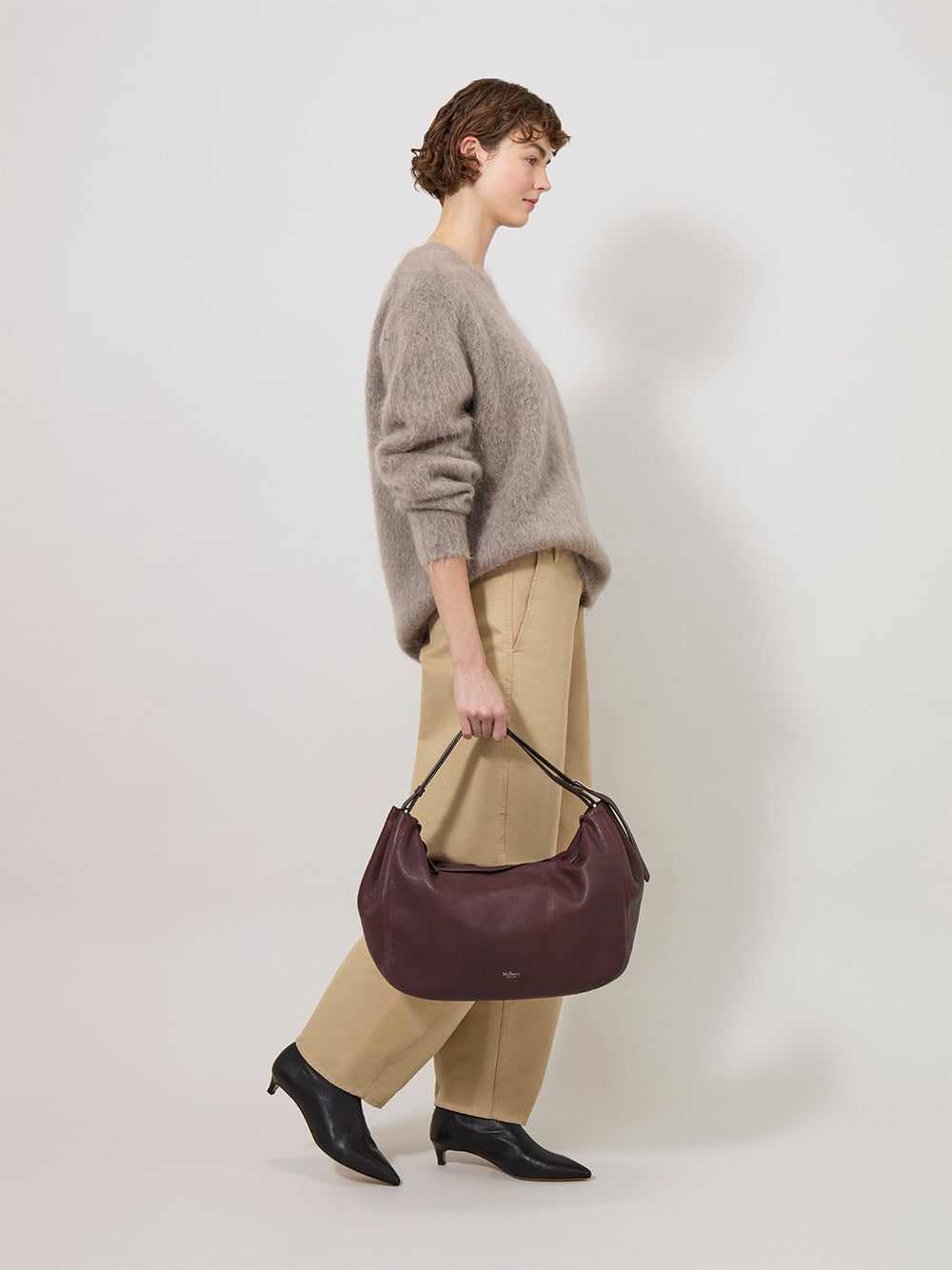 Meadow Shoulder Bag (Black Cherry)