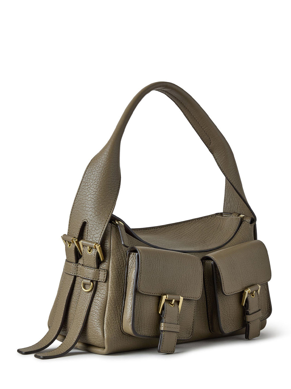 Maggie Shoulder Bag (Linen Green)