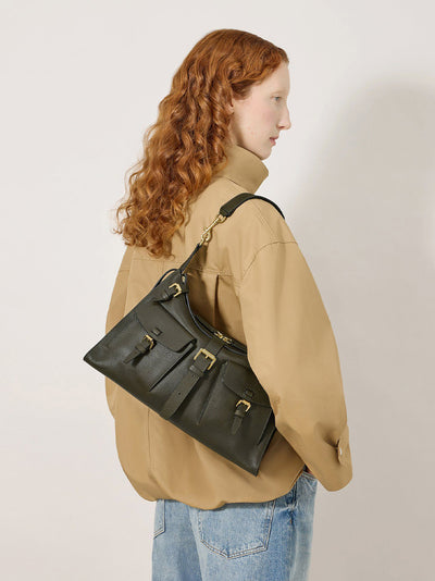 Roxanne Shoulder Bag (Juniper Green)