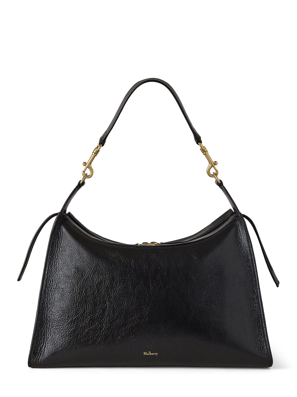 Roxanne Shoulder (High Shine Leather Black)