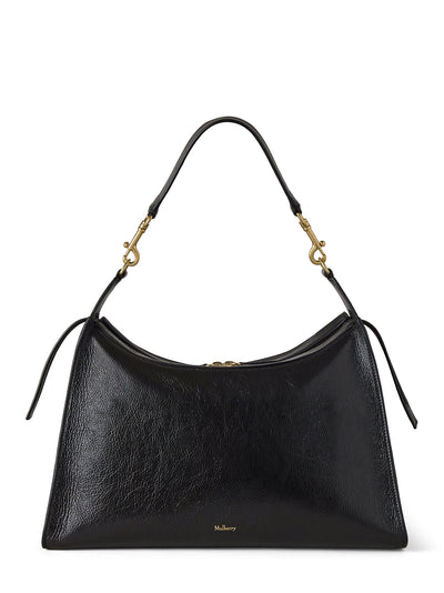 Roxanne Shoulder (High Shine Leather Black)