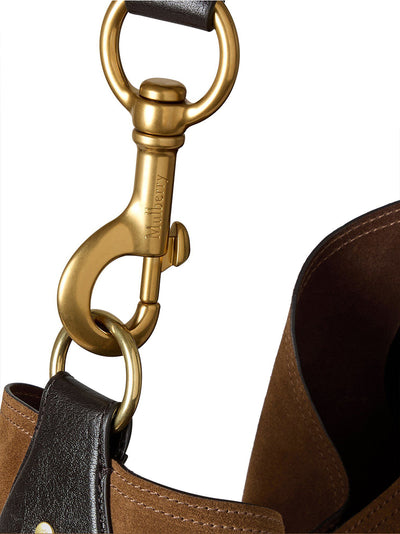 Hackney Shoulder Bag (Suede Vintage Oak)