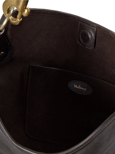 Hackney Shoulder Bag (Shiny Buffalo Ebony)