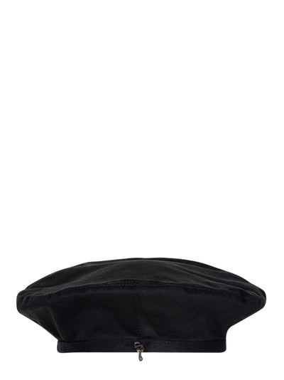 Mens Woven Hat Black